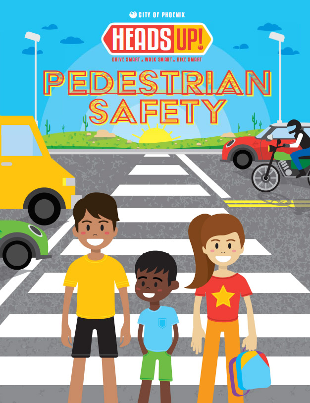 Heads Up Pedestrian Safety Activity Book