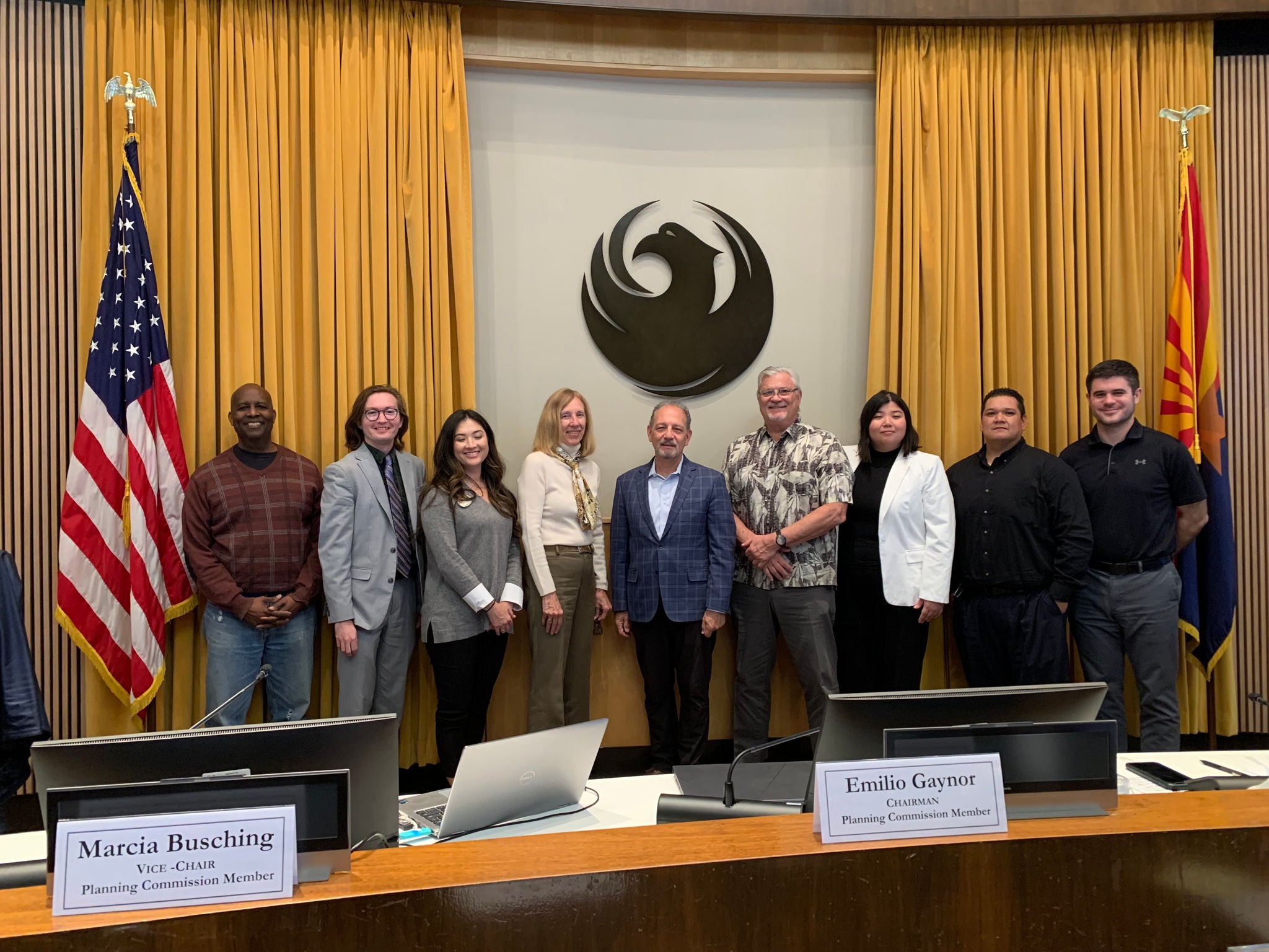 Photo of the planning commission