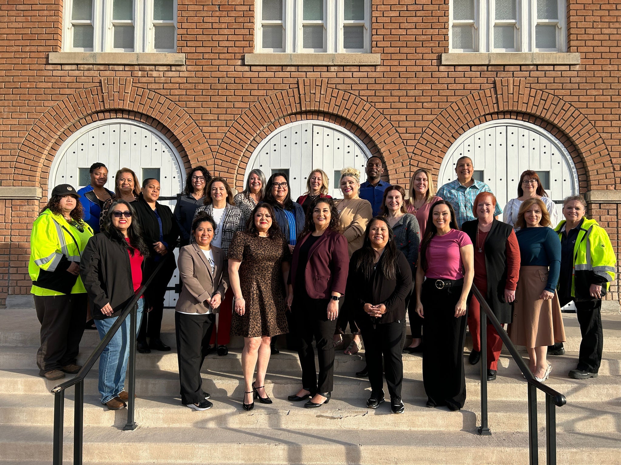 Street Transportation group photo in celebration of Women's History Month. 