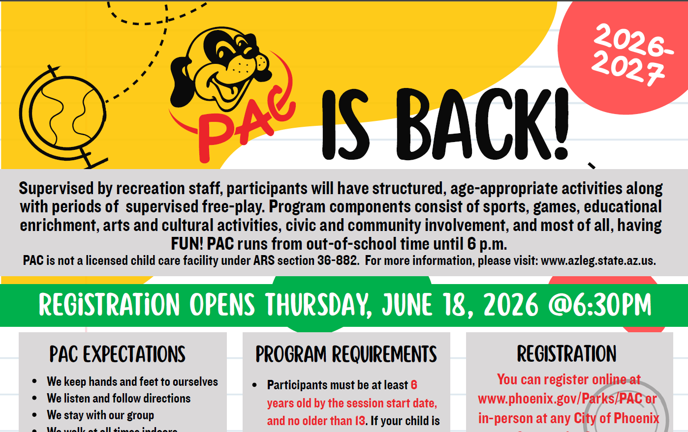 pac flyer