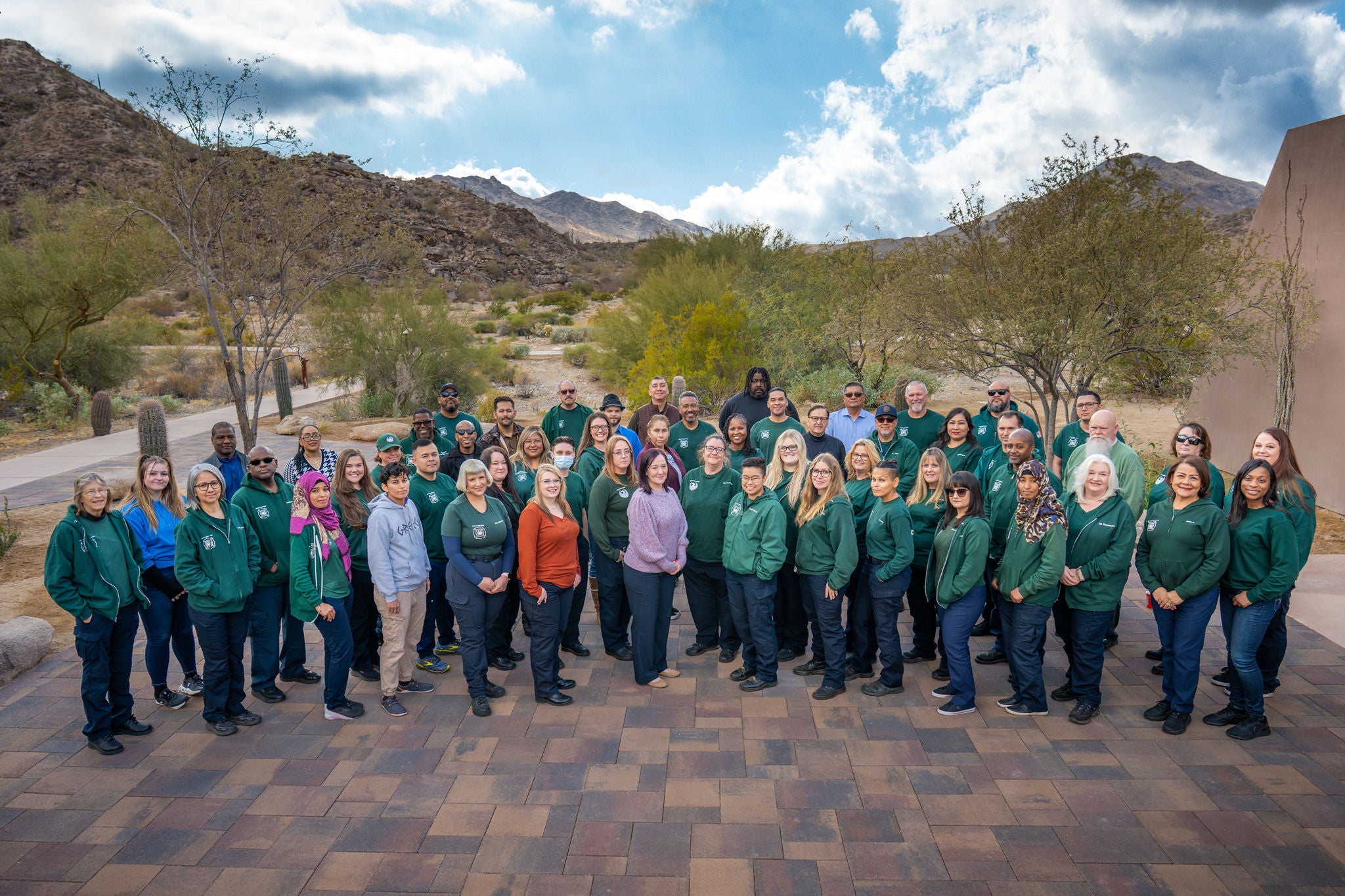Group photo of the Community Assistance Program department