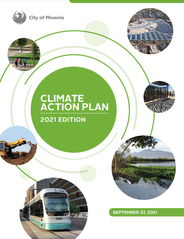2021 Climate Action Plan City Of Phoenix