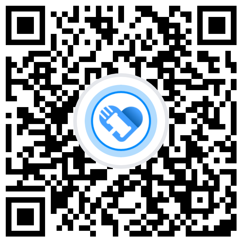 QR code allowing website visitors to view the Harmony Gala's online silent auction catalog upon scanning