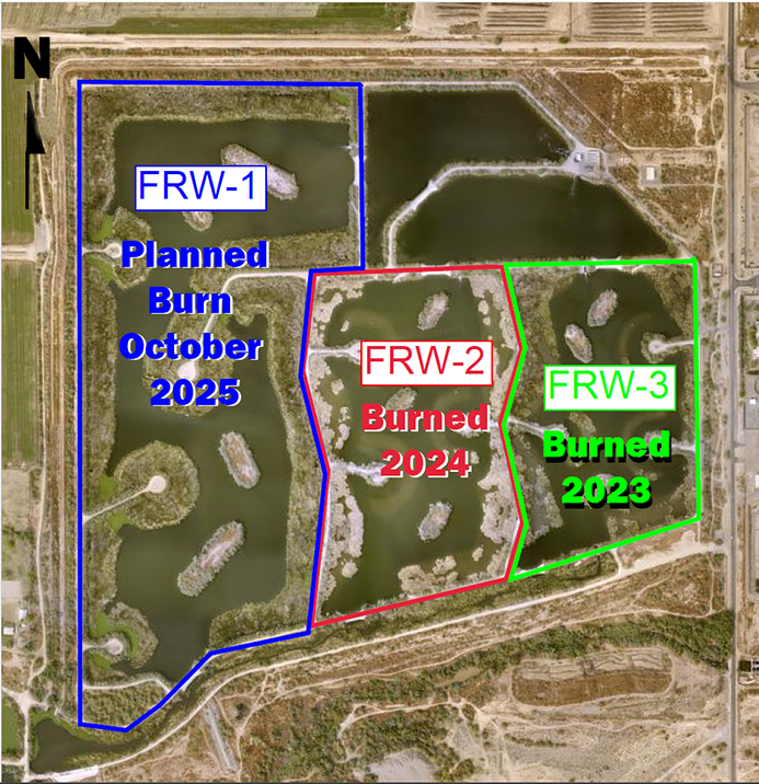 Tres Rios Prescribed Burn Area October 2025