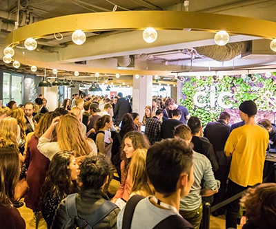 participants at a venture workshop