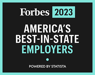 2023 Award from Forbes for America's Best-in-state Employers