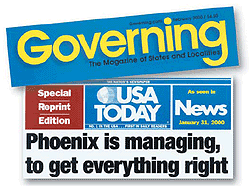 Phoenix in Newspaper