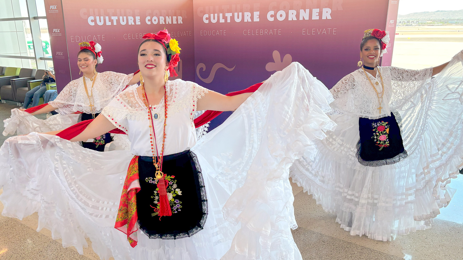 Phoenix Sky Harbor International Airport is recognizing Hispanic Heritage Month by highlighting the various Hispanic-inspired offerings available to travelers.