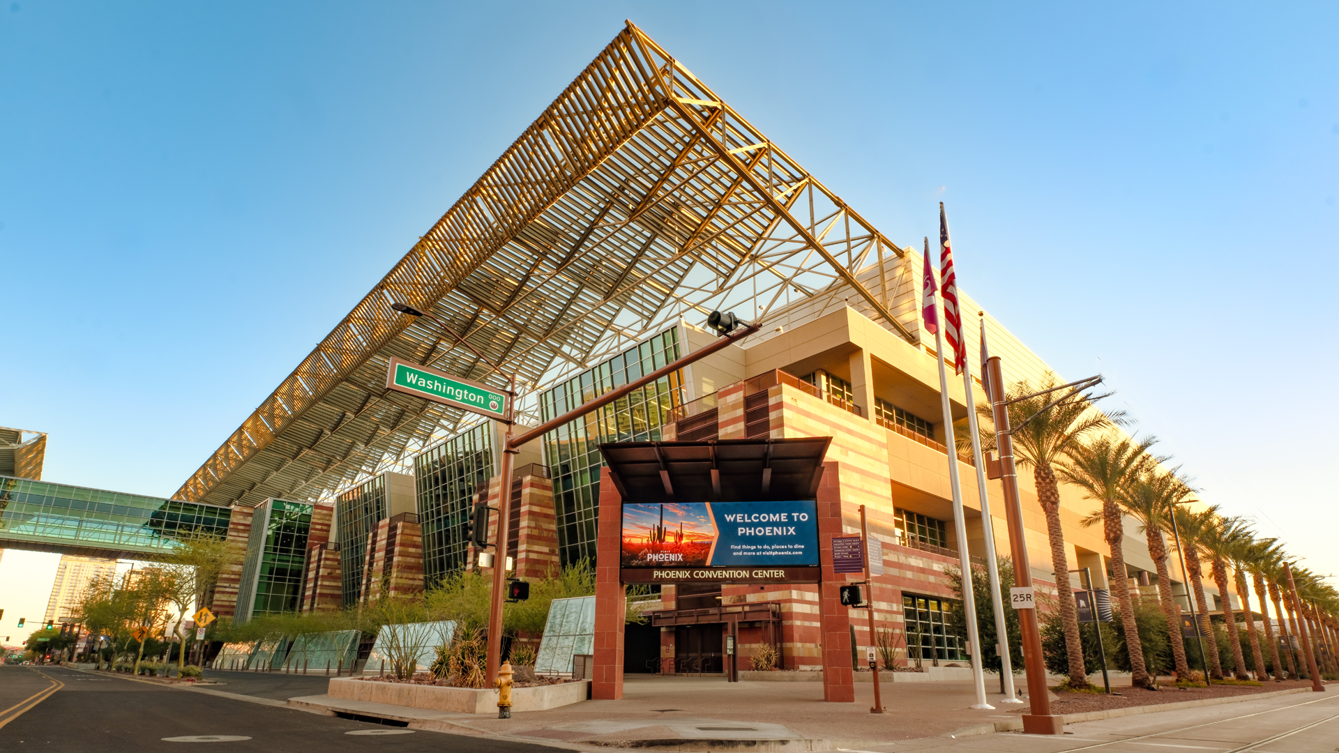 Phoenix Convention Center Loading Dock Ramp Front View Of Loading