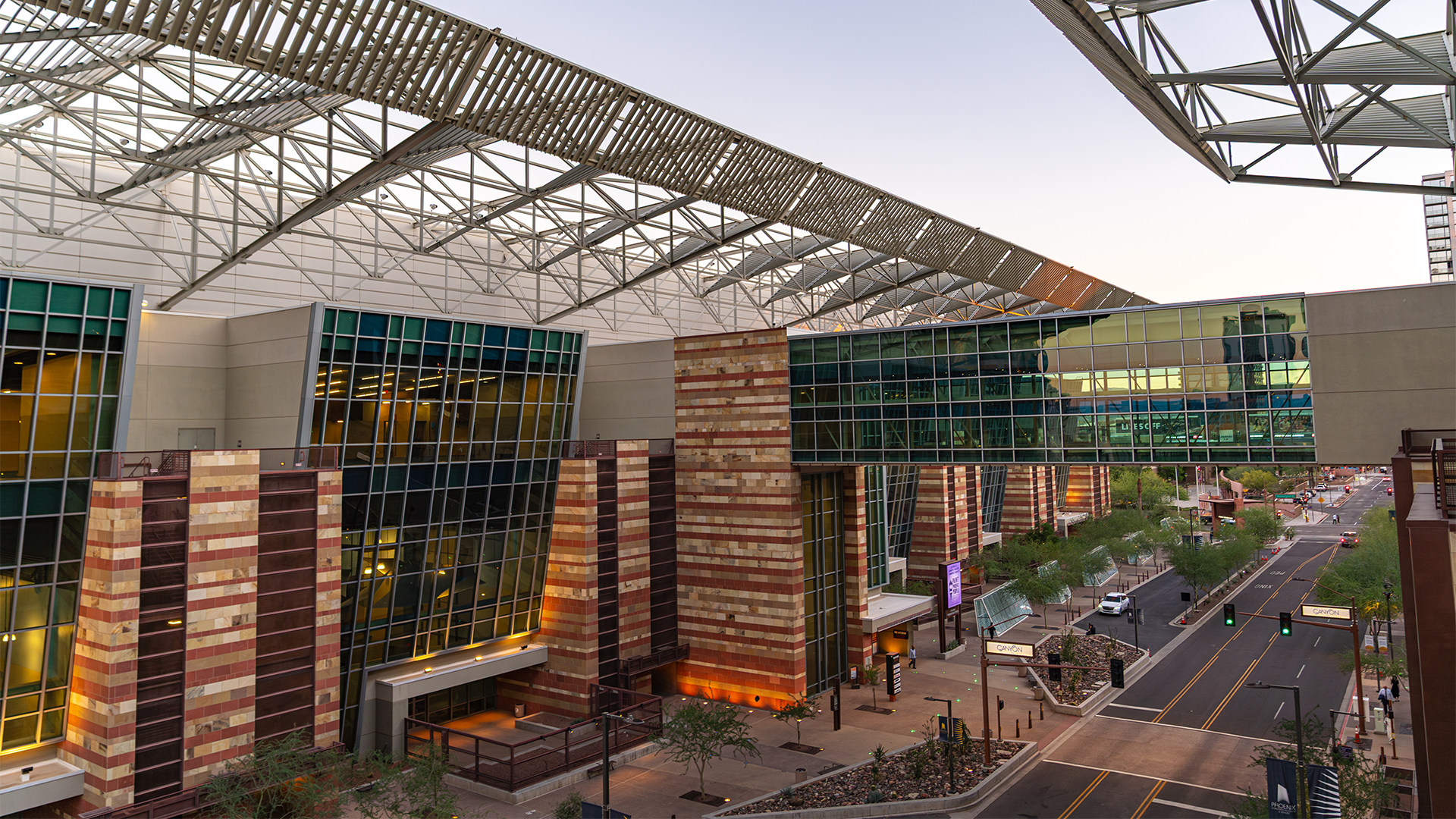 Phoenix Convention Center Loading Dock Ramp Front View Of Loading