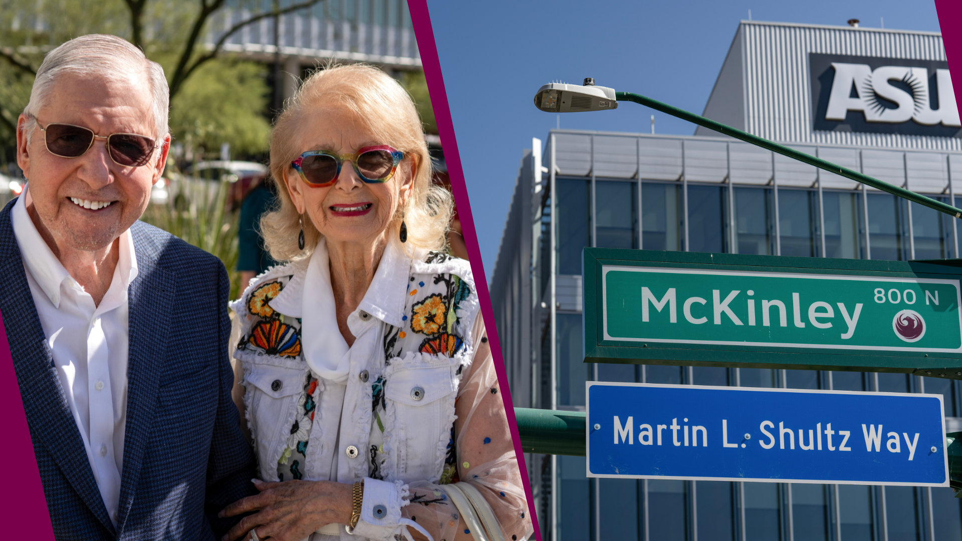 Phoenix Mayor and City Council honored local trailblazer Martin L. Schultz unveiling ceremonial street sign at the corner of 4th Street and McKinley Street.