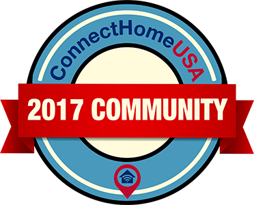 ConnectHome USA 2017 Community Badge