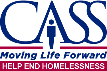CASS logo: Moving Life Forward. Help End Homelessness.