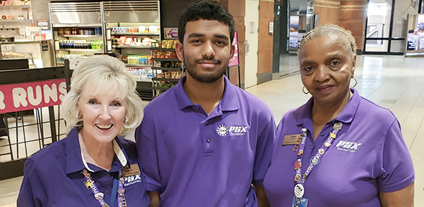 Three Navigator Volunteers at Phoenix Sky Harbor 