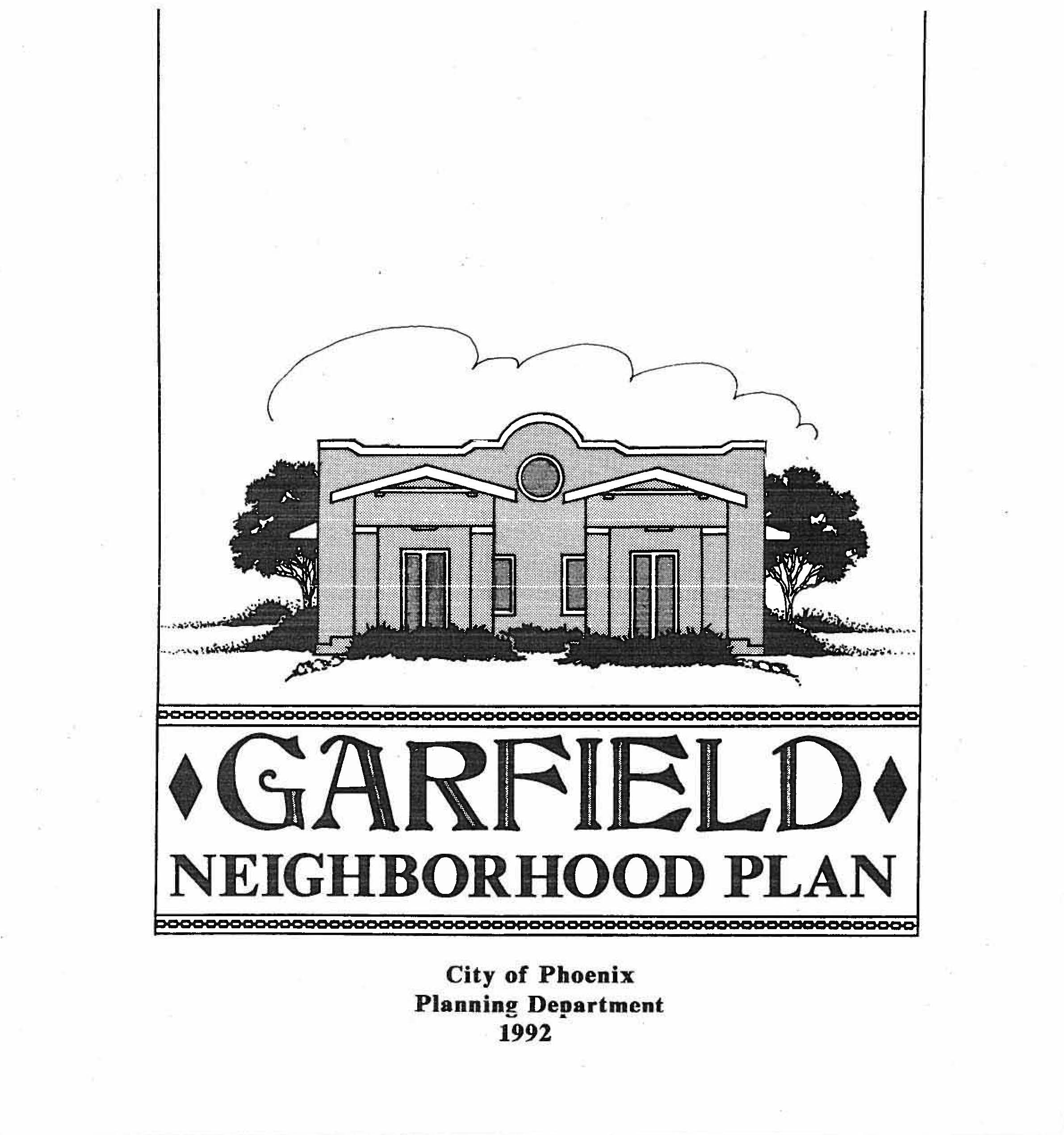 Garfield Neighborhood Plan Cover