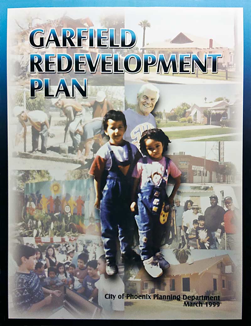 Garfield Redevelopment Plan report cover