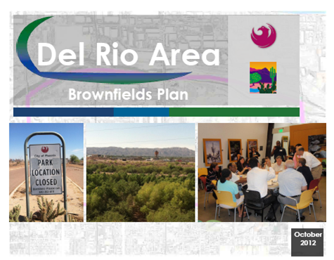 Cover page of Brownfields Plan document