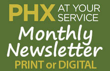 PHX At Your Service Monthly Newsletter