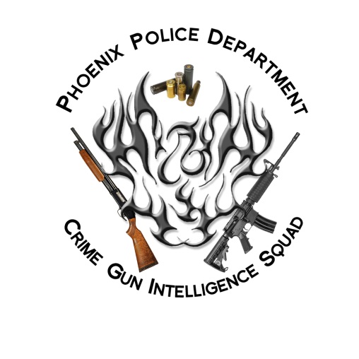 phoenix police department crime gun intelligence squad logo