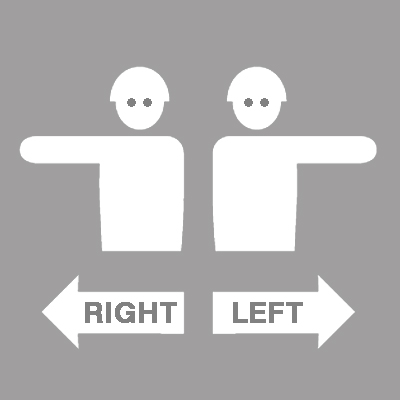 Right left symbol
