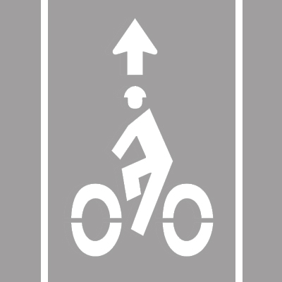understanding your bike lane graphic
