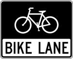 Bike Lane sign
