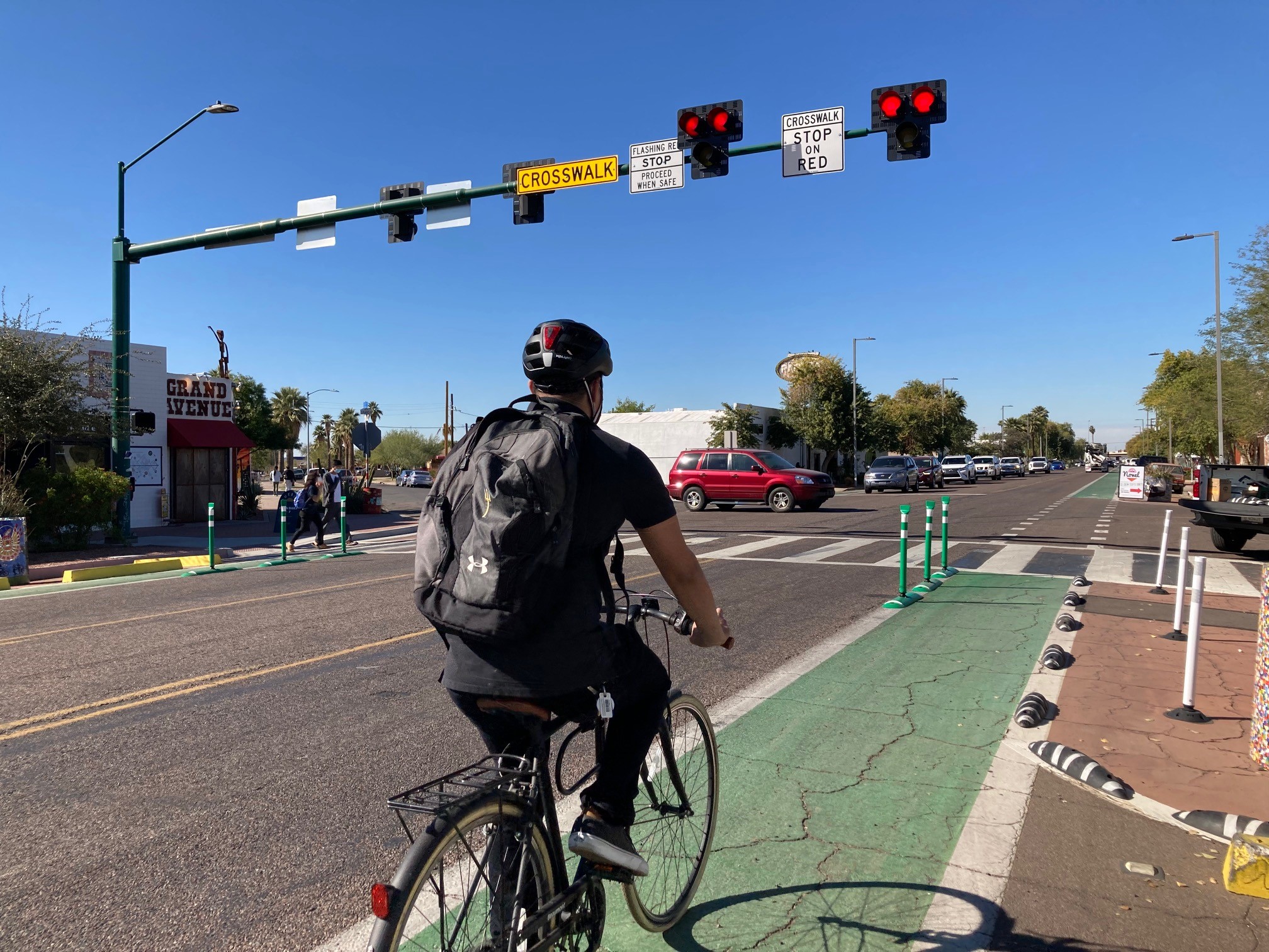 Proposed Bike Lane Protection View 3