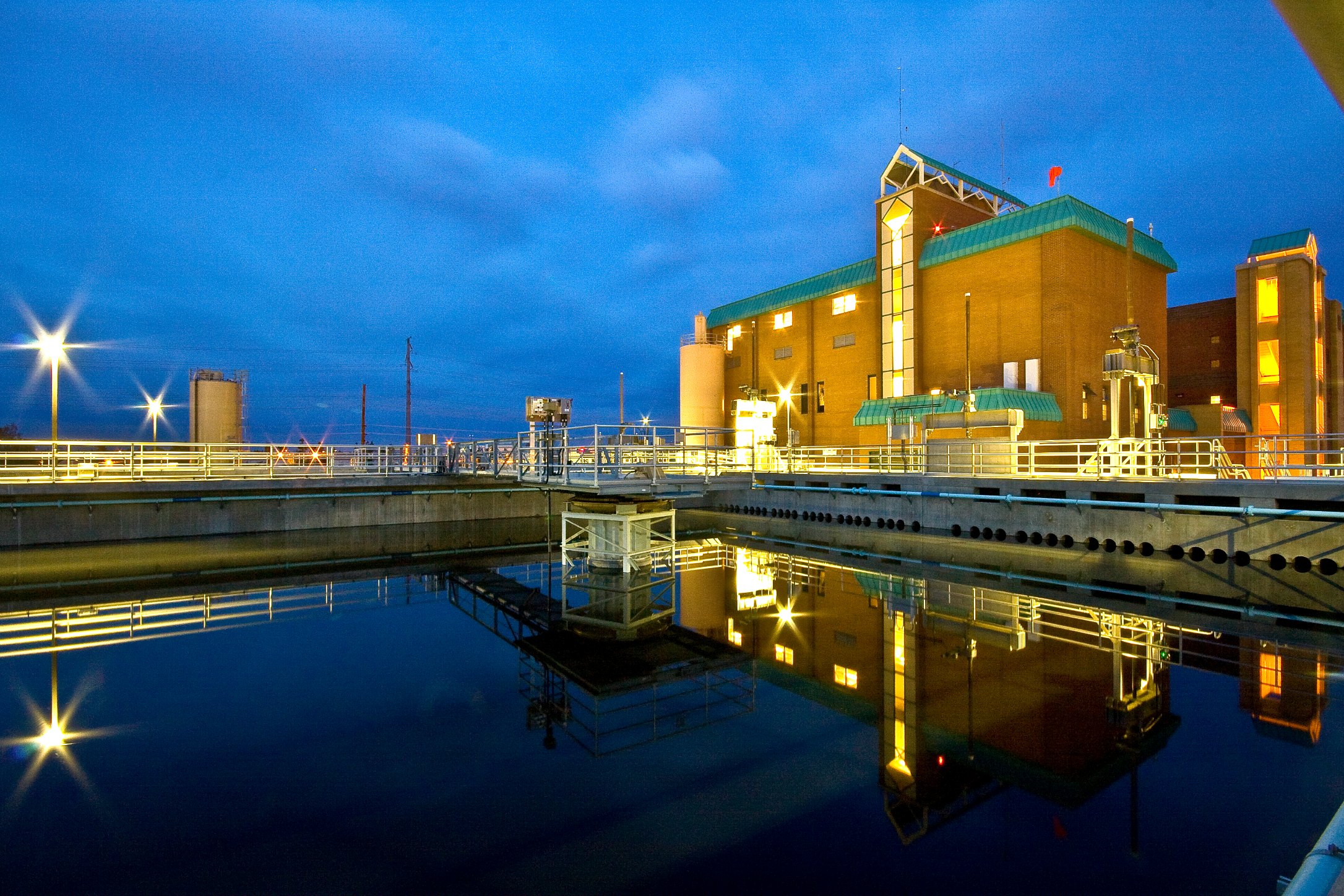 tour water treatment plant