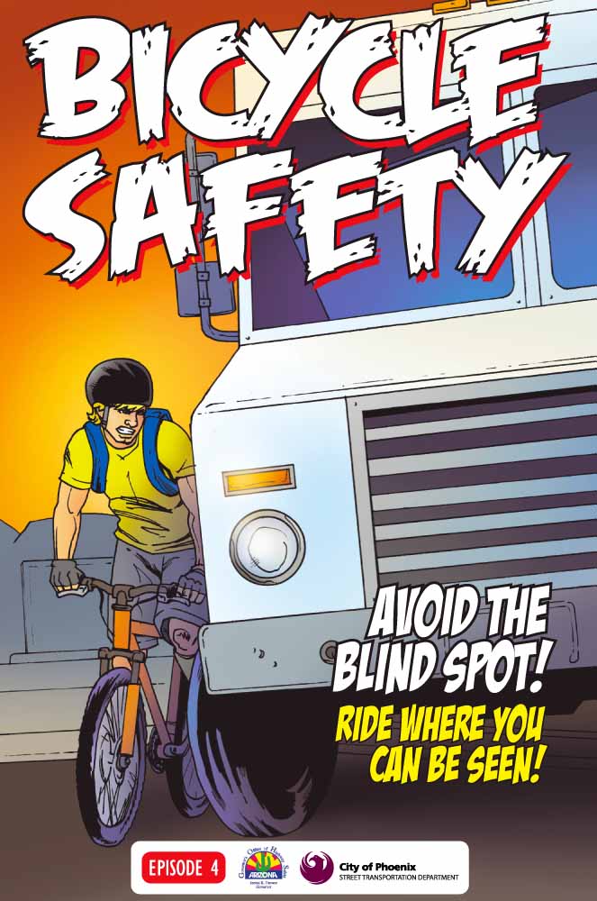 Bicycle Safety - avoid the blind spot